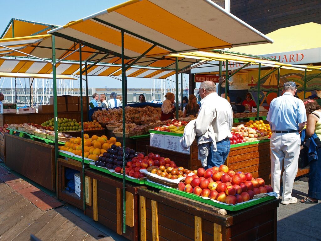 les marchés du Vauclin en Martinique