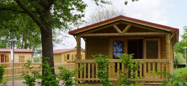 Le chalet éco nature de Le camping de l'Hippodrome : un incontournable pour les vacances en famille