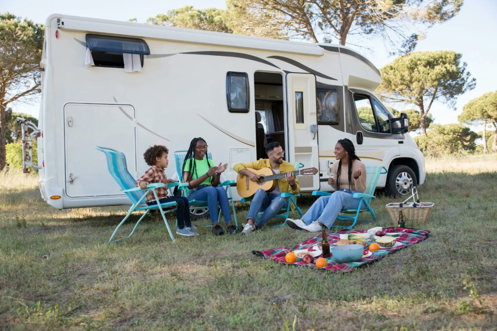 Camping-car en famille